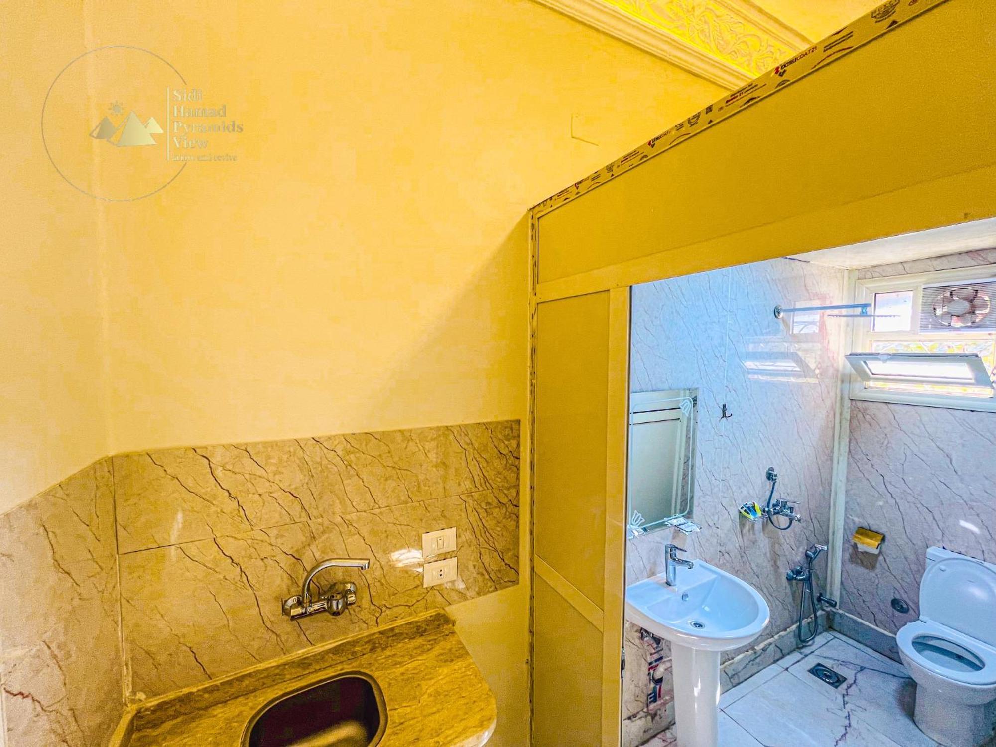 Hotel Sidi Hamad Pyramids View Kafret el-Gabal Exterior foto