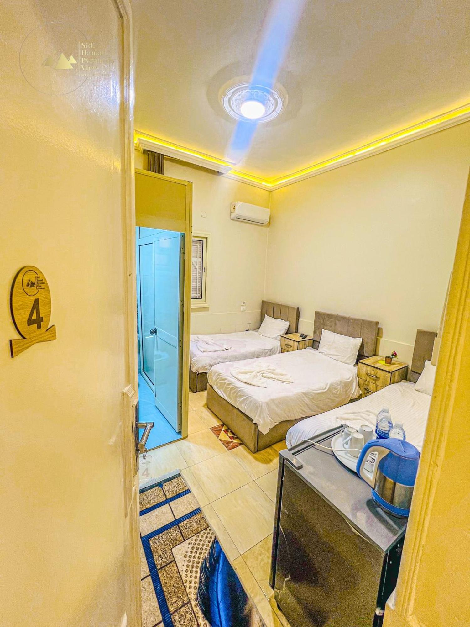 Hotel Sidi Hamad Pyramids View Kafret el-Gabal Exterior foto