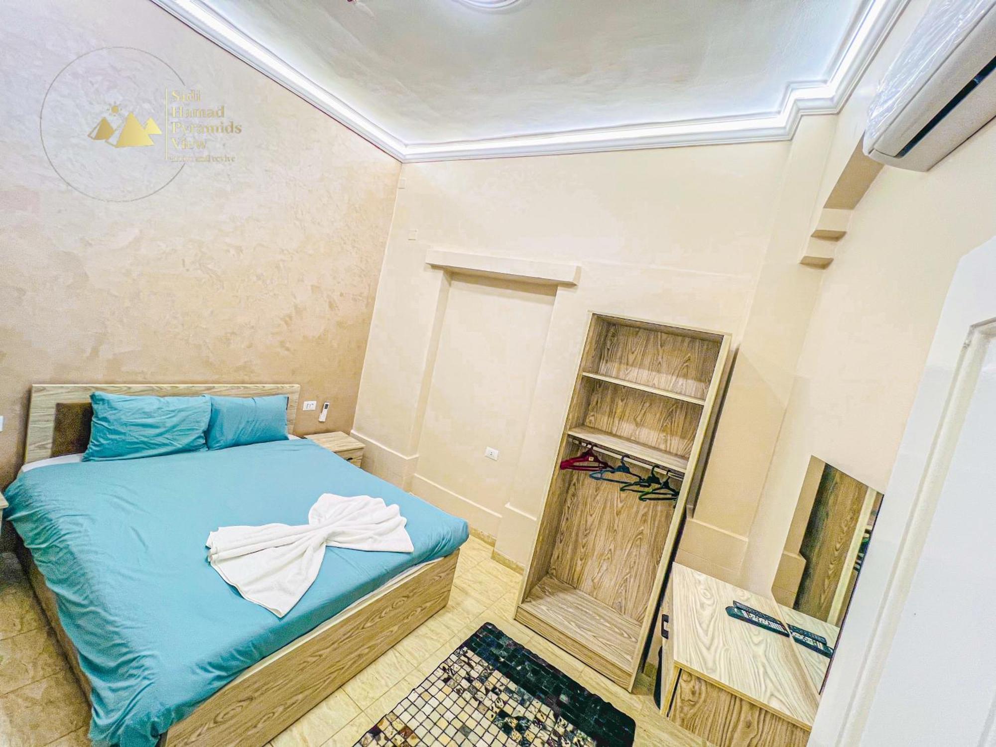 Hotel Sidi Hamad Pyramids View Kafret el-Gabal Exterior foto